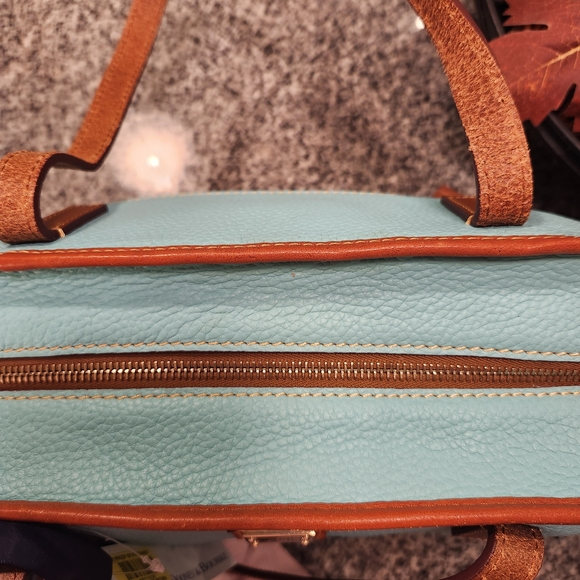 Dooney & Bourke Mint and Brown Women's Tote Bag - Picture 4 of 7